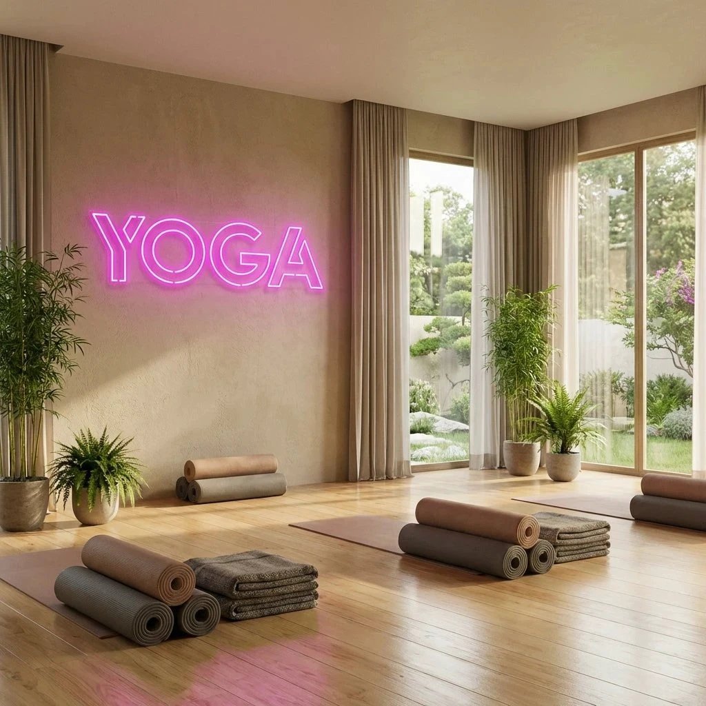 Yoga Led Neon Sign Light