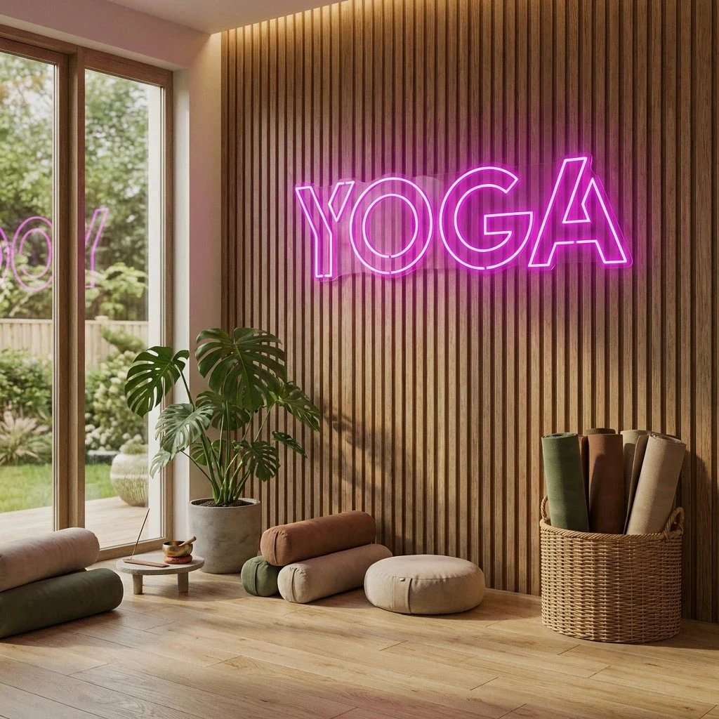 Yoga Led Neon Sign Light