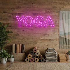 Yoga Led Neon Sign Light