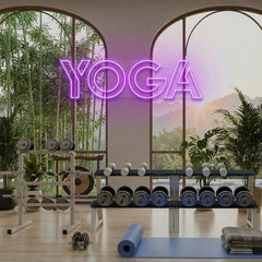 Yoga Led Neon Sign Light
