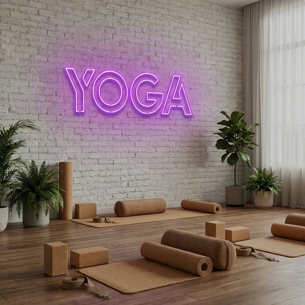 Yoga Led Neon Sign Light
