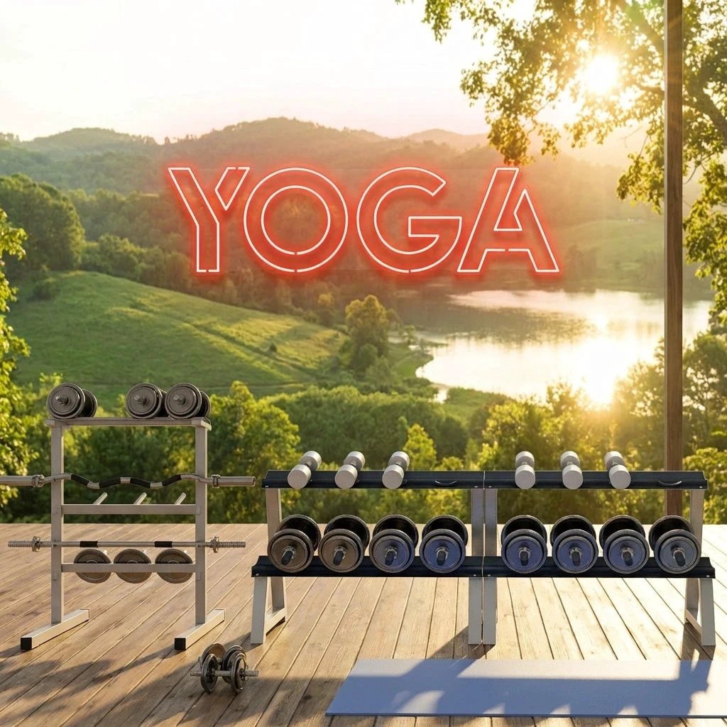 Yoga Led Neon Sign Light