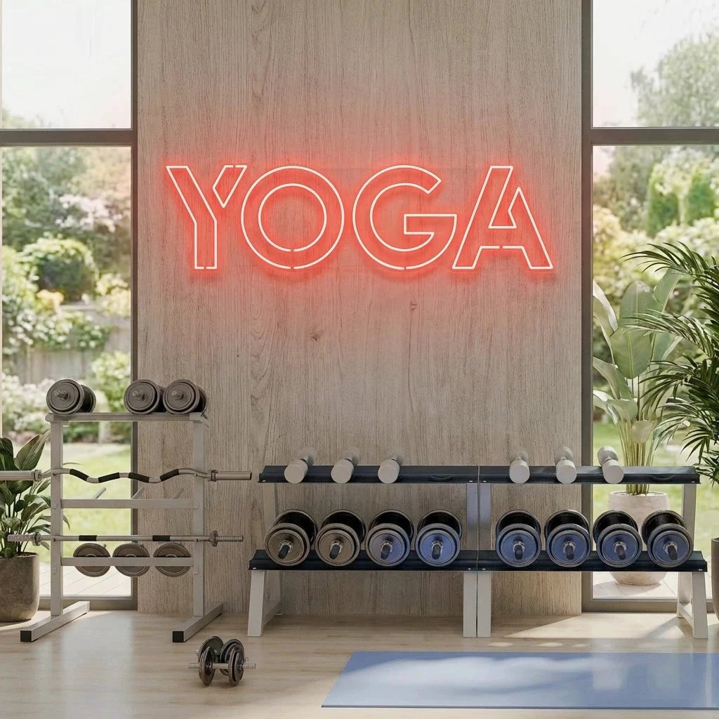 Yoga Led Neon Sign Light