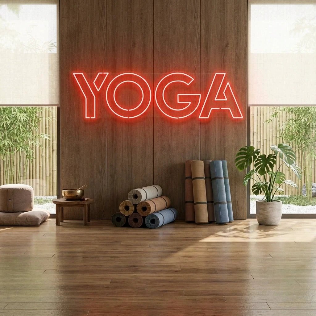 Yoga Led Neon Sign Light