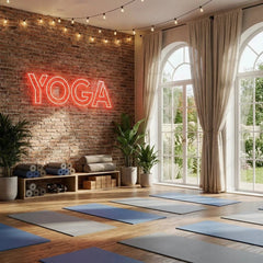 Yoga Led Neon Sign Light