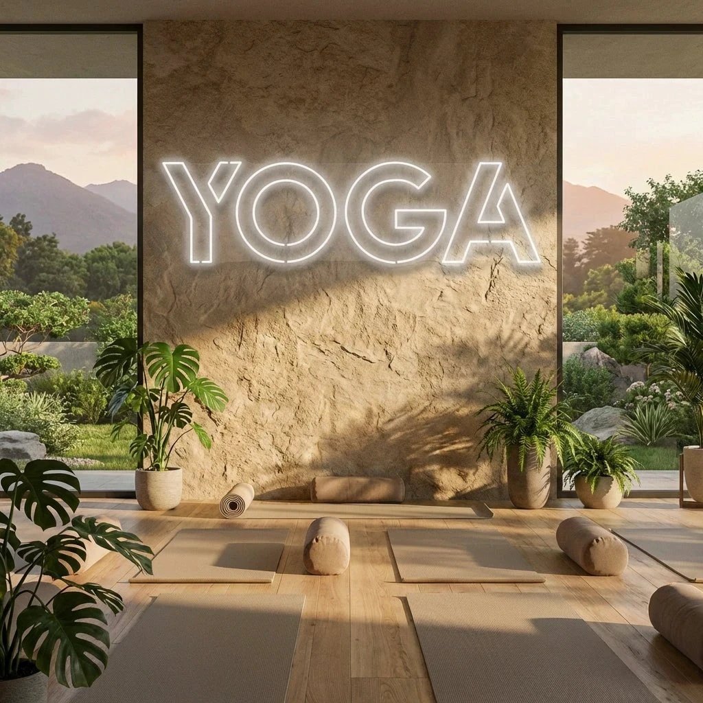 Yoga Led Neon Sign Light