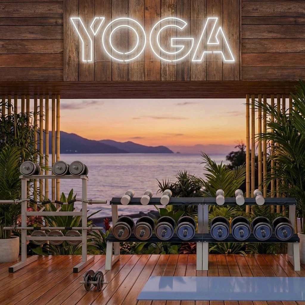 Yoga Led Neon Sign Light