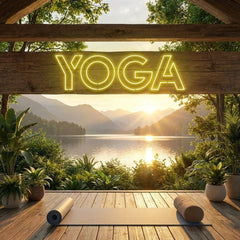 Yoga Led Neon Sign Light