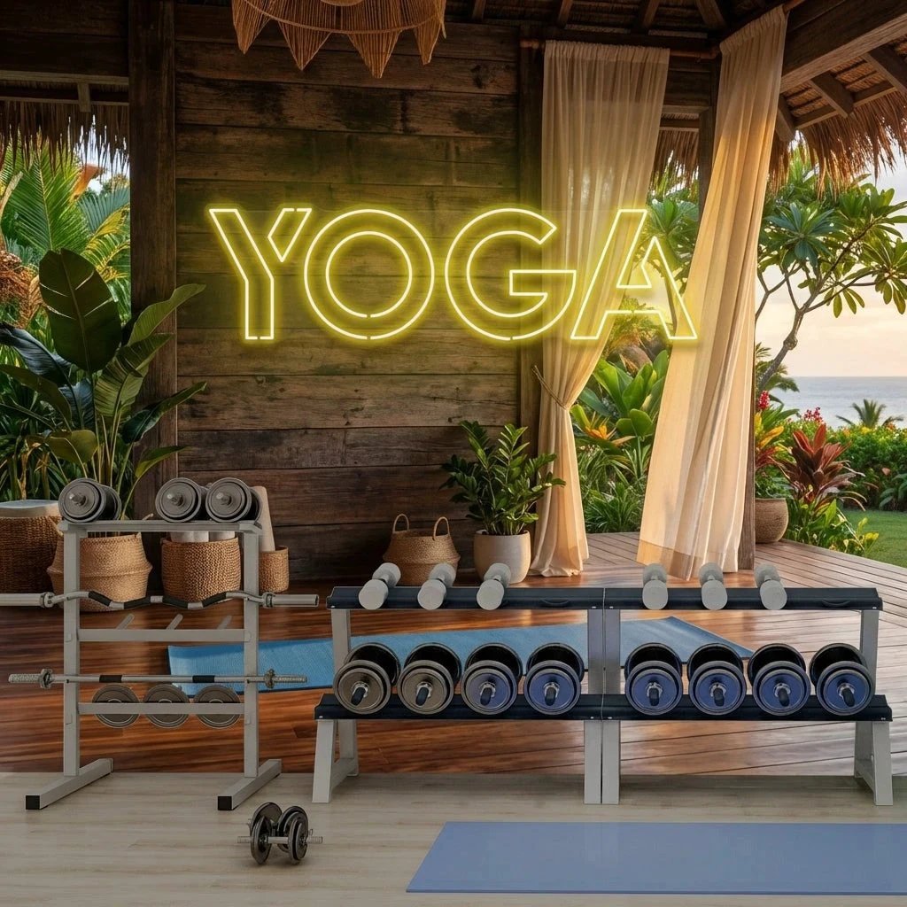 Yoga Led Neon Sign Light