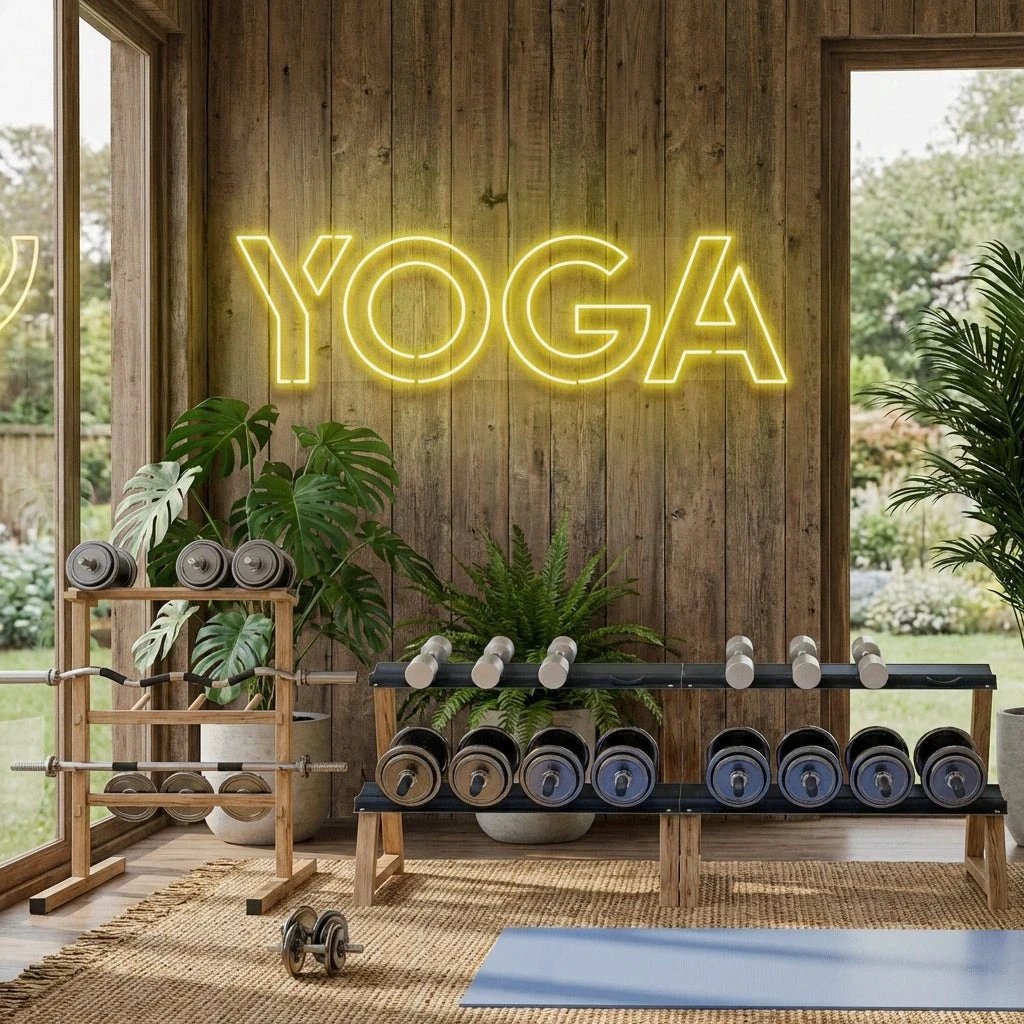 Yoga Led Neon Sign Light