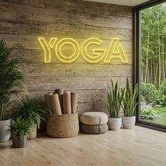 Yoga Led Neon Sign Light