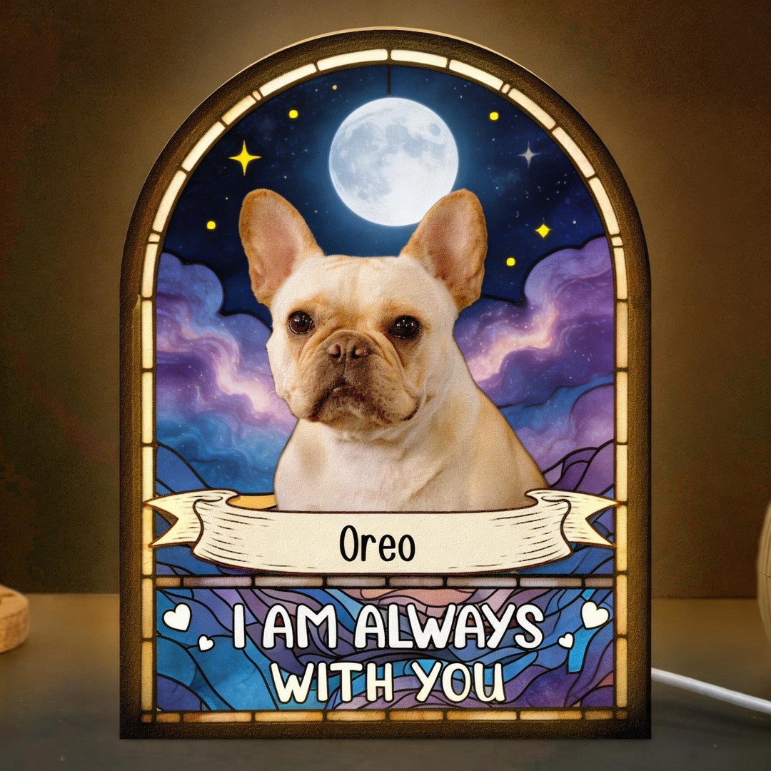 I Am Always With You - Personalized Photo Light Box