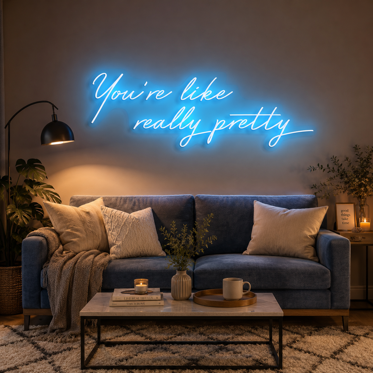 You're Like Really Pretty Neon Sign