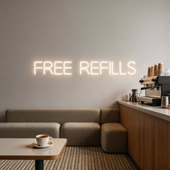 Custom Neon: Free Refills