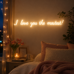 Custom Neon: I love you th...