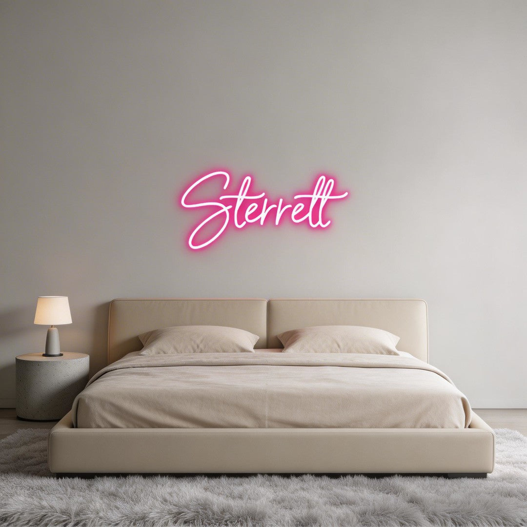 Custom Neon: Sterrett