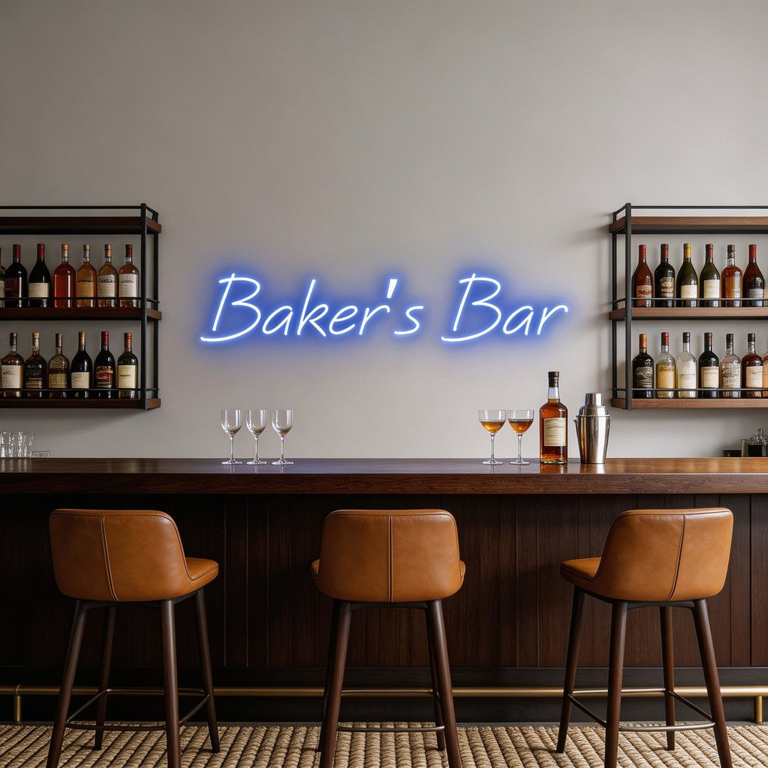 Custom Neon: Baker’s Bar