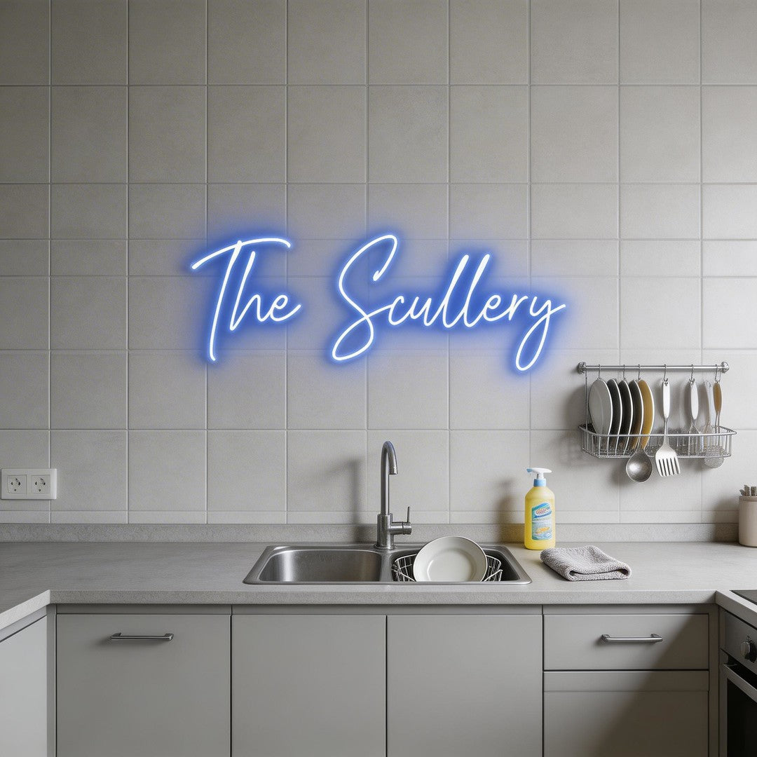Custom Neon: The Scullery