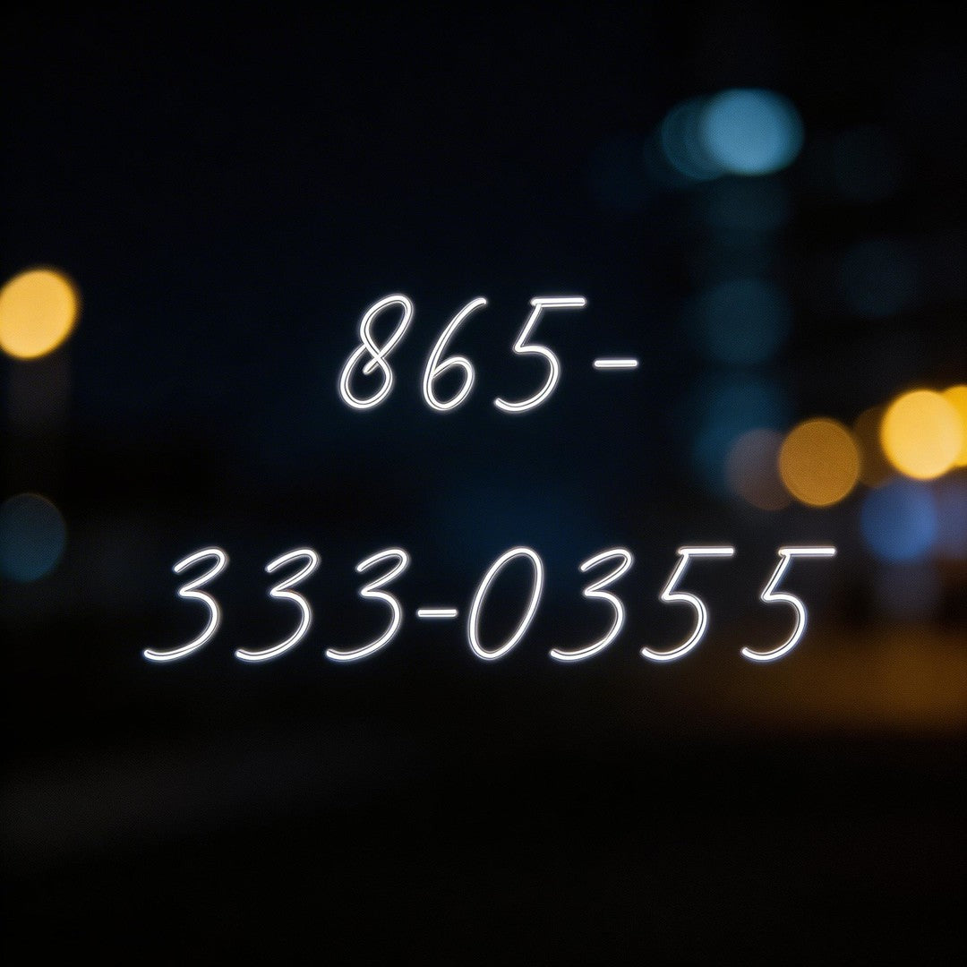 Custom Neon: 865- 333-0355