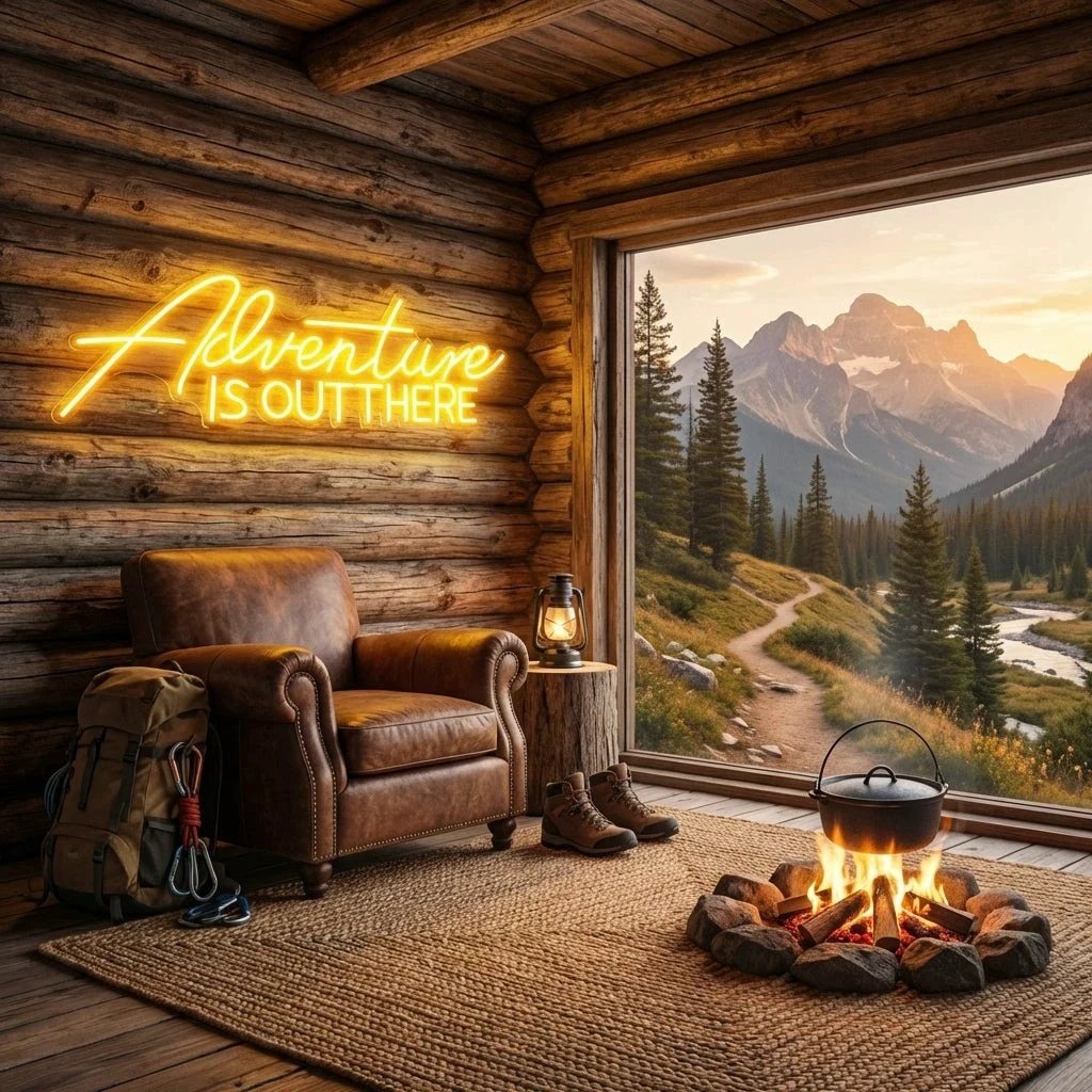 Adventure Is Out There Led Neon Sign Light