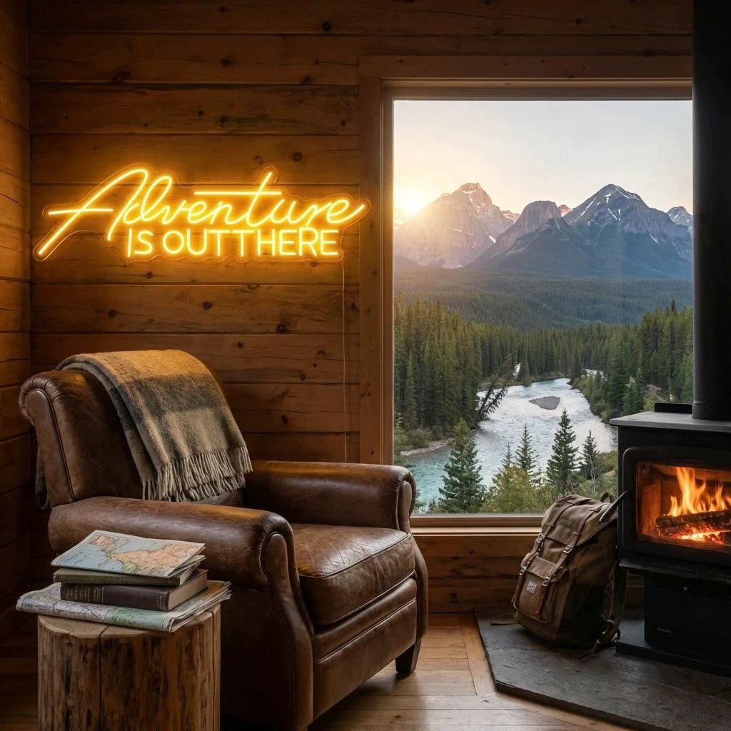 Adventure Is Out There Led Neon Sign Light