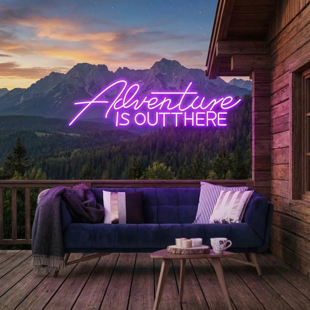 Adventure Is Out There Led Neon Sign Light