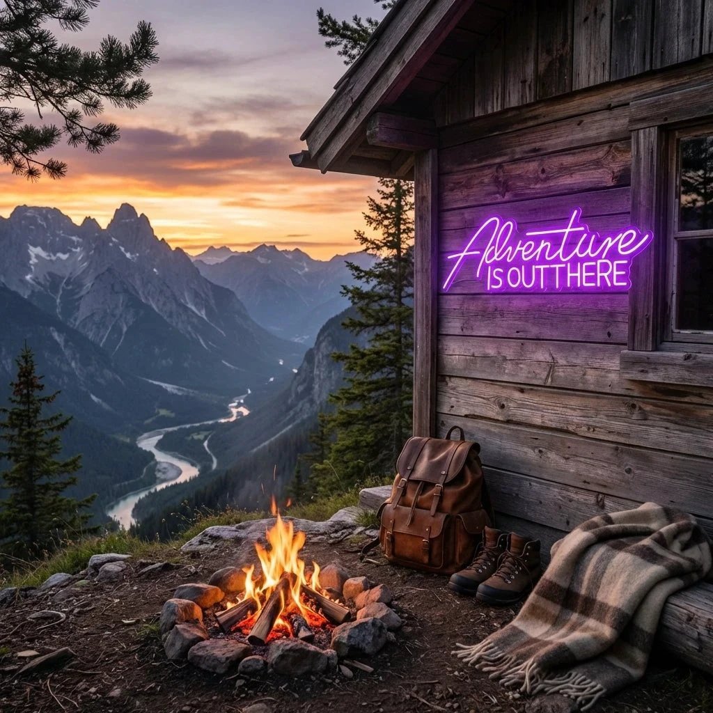 Adventure Is Out There Led Neon Sign Light