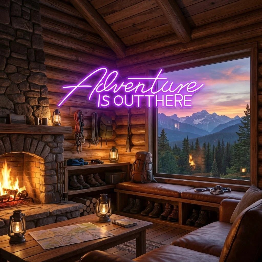 Adventure Is Out There Led Neon Sign Light