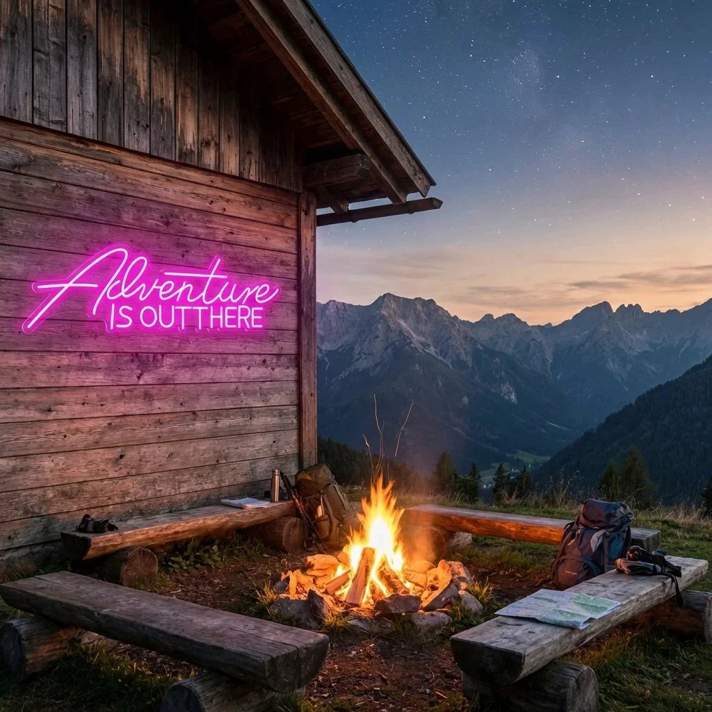 Adventure Is Out There Led Neon Sign Light