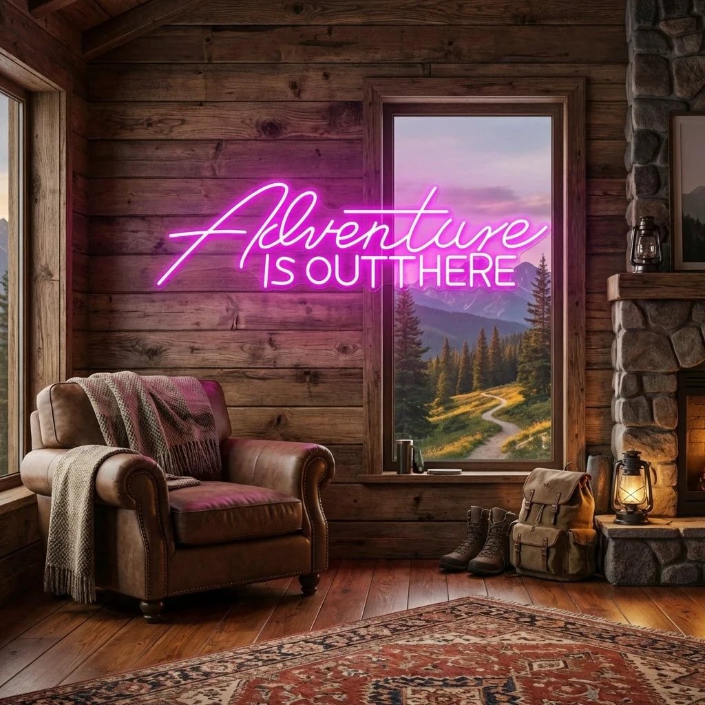 Adventure Is Out There Led Neon Sign Light