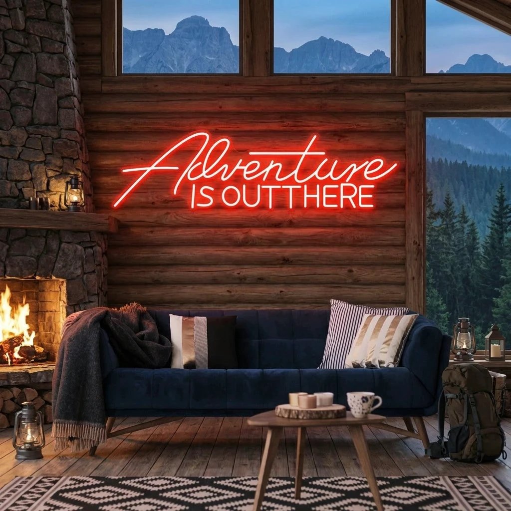 Adventure Is Out There Led Neon Sign Light