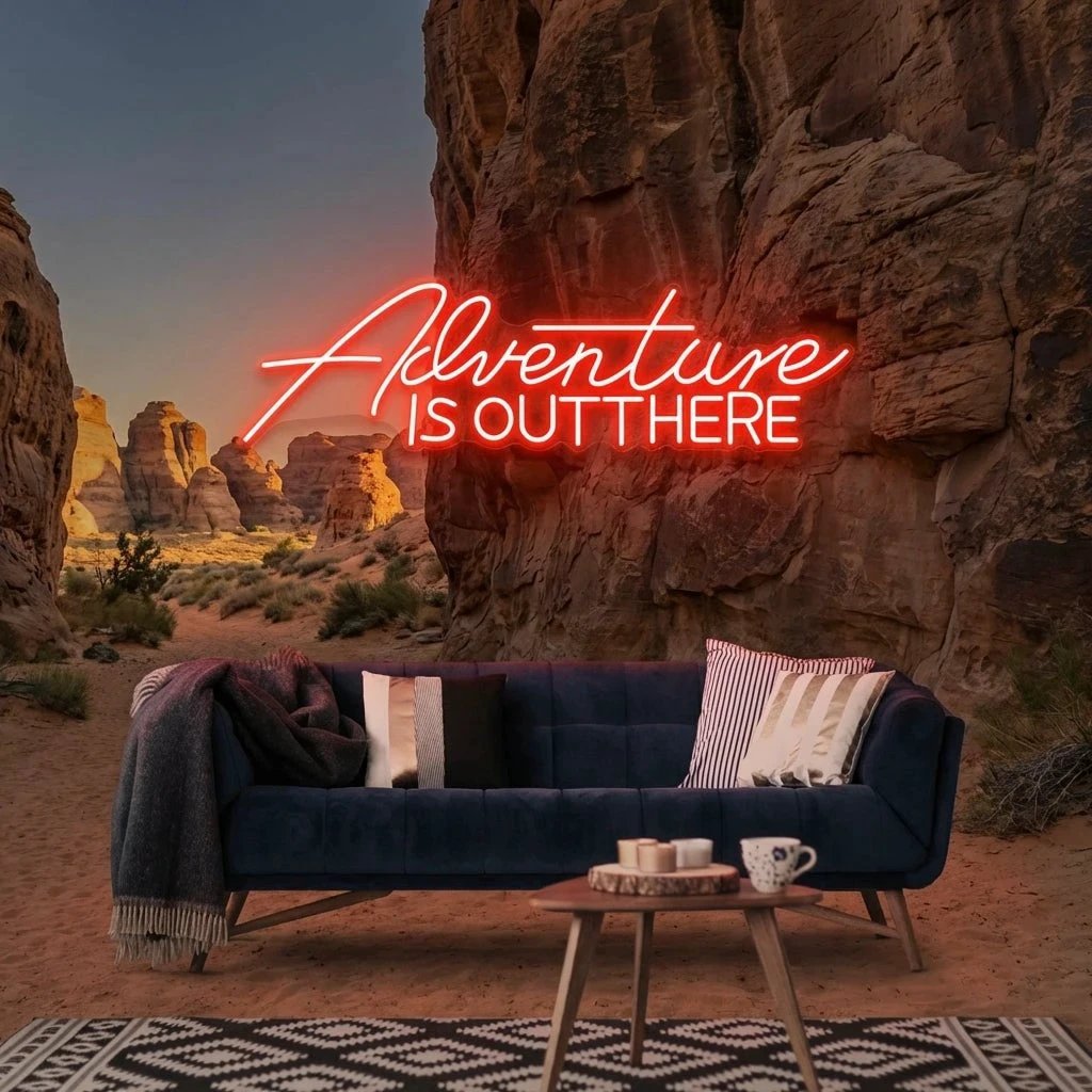 Adventure Is Out There Led Neon Sign Light