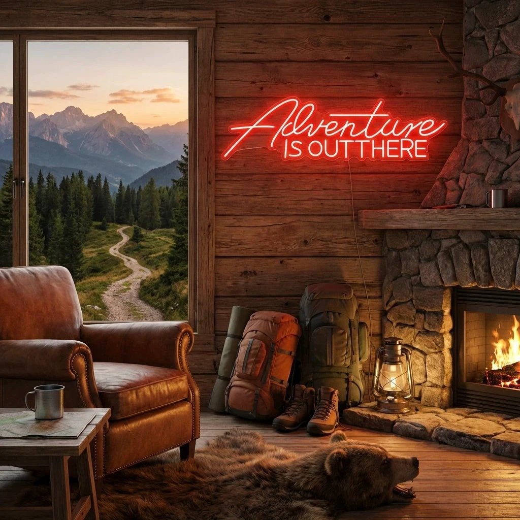 Adventure Is Out There Led Neon Sign Light