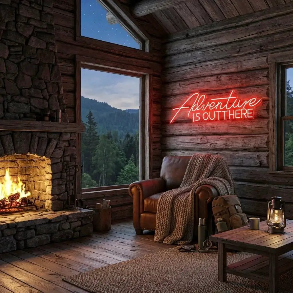 Adventure Is Out There Led Neon Sign Light – Red – view 49