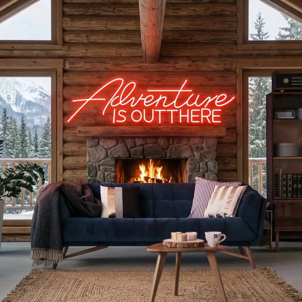 Adventure Is Out There Led Neon Sign Light – Red – view 40