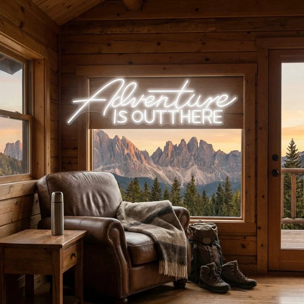 Adventure Is Out There Led Neon Sign Light