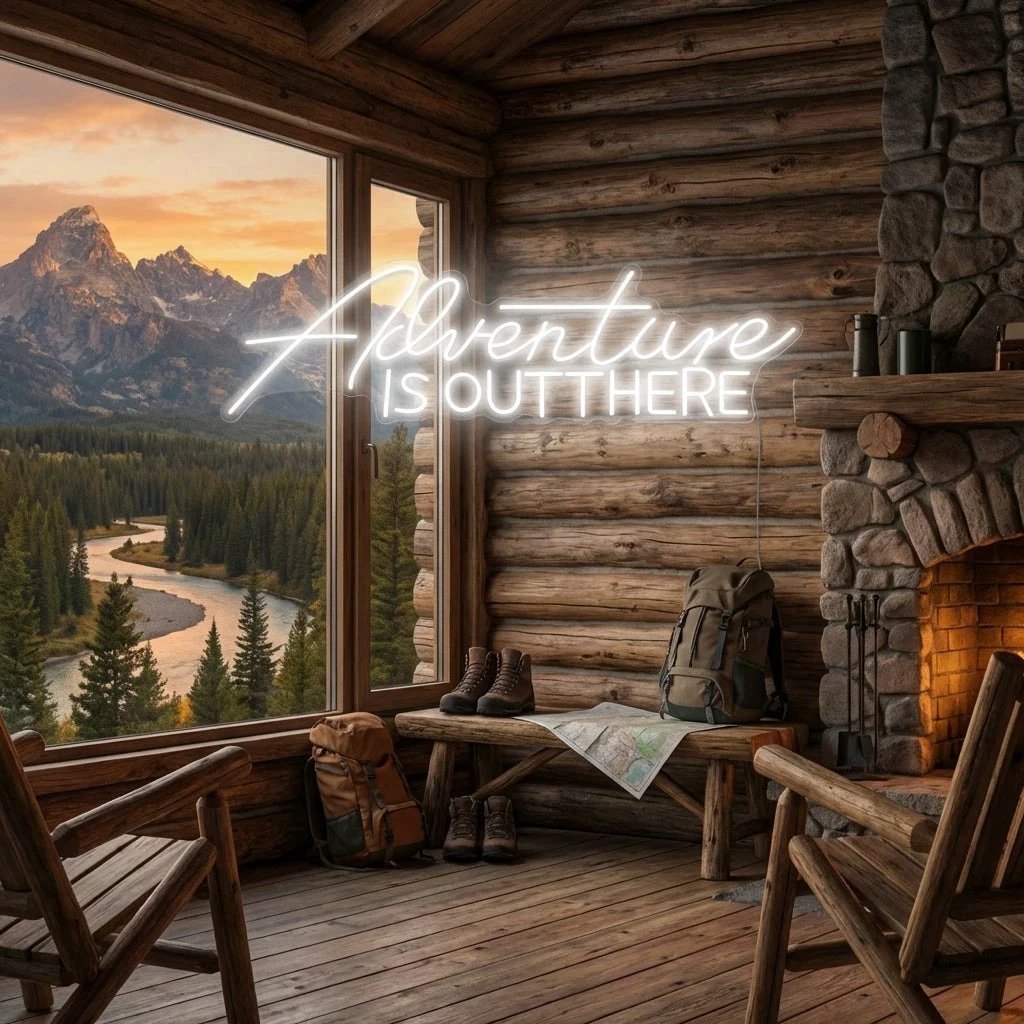 Adventure Is Out There Led Neon Sign Light
