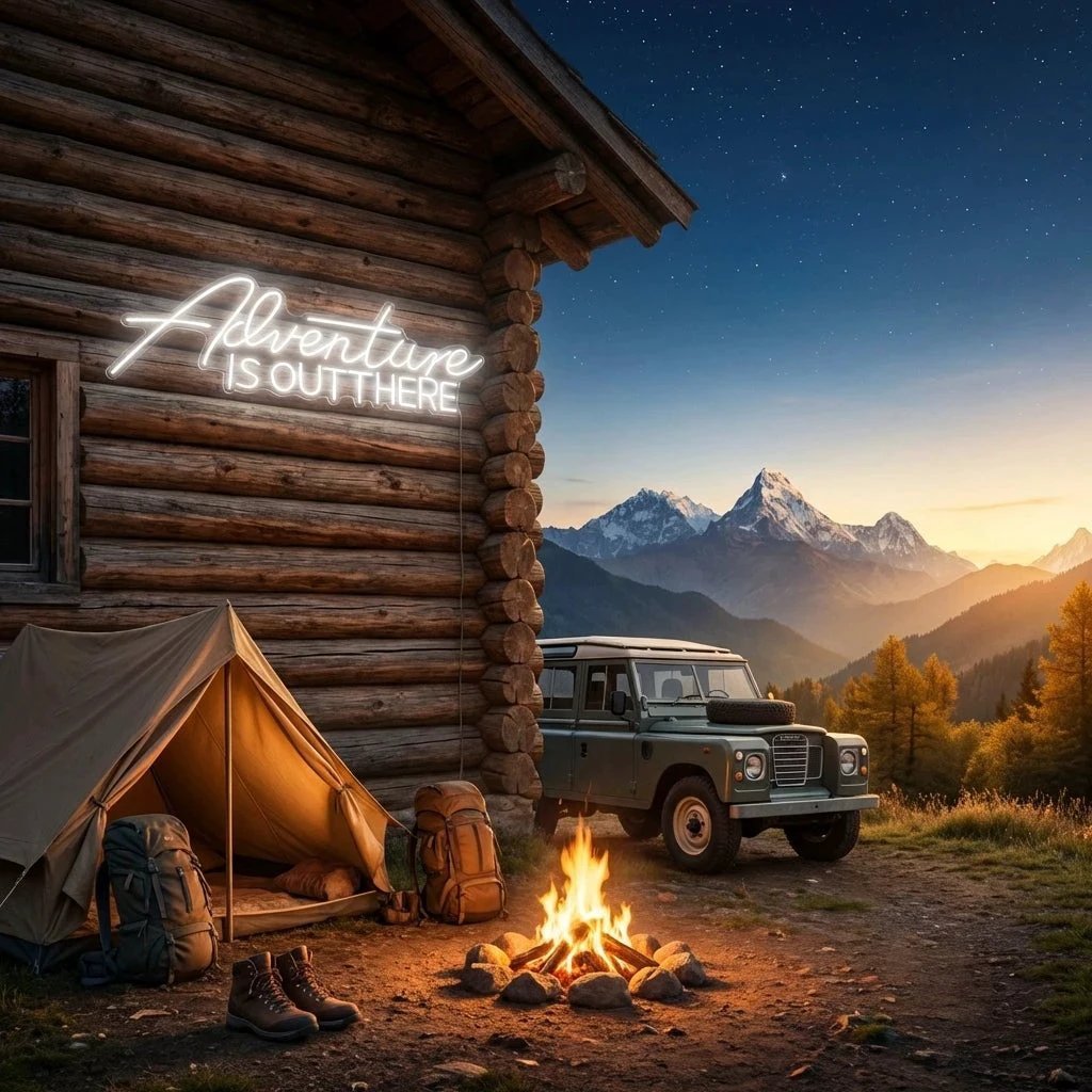 Adventure Is Out There Led Neon Sign Light