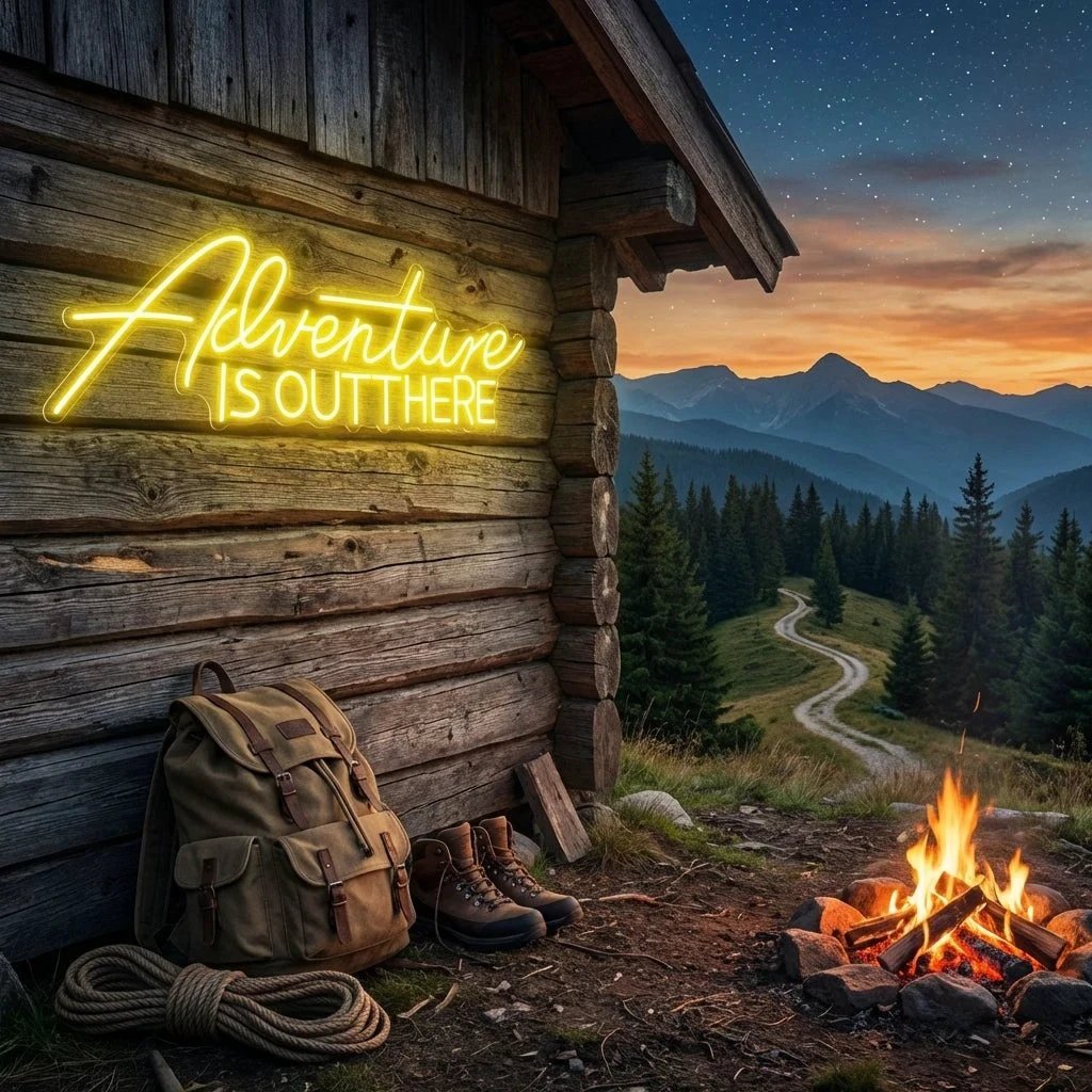 Adventure Is Out There Led Neon Sign Light