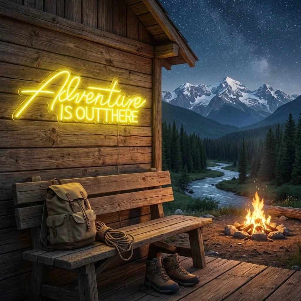 Adventure Is Out There Led Neon Sign Light