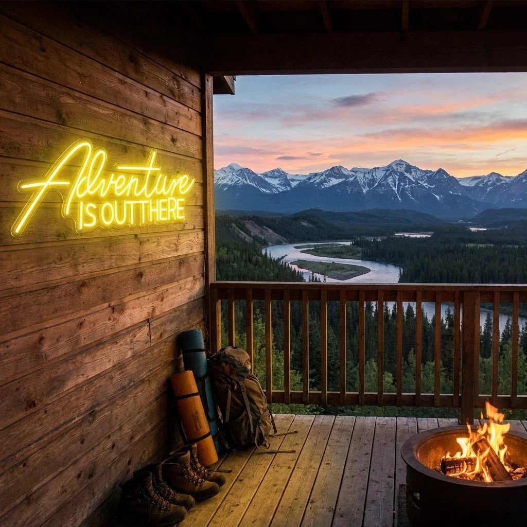 Adventure Is Out There Led Neon Sign Light