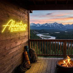 Adventure Is Out There Led Neon Sign Light
