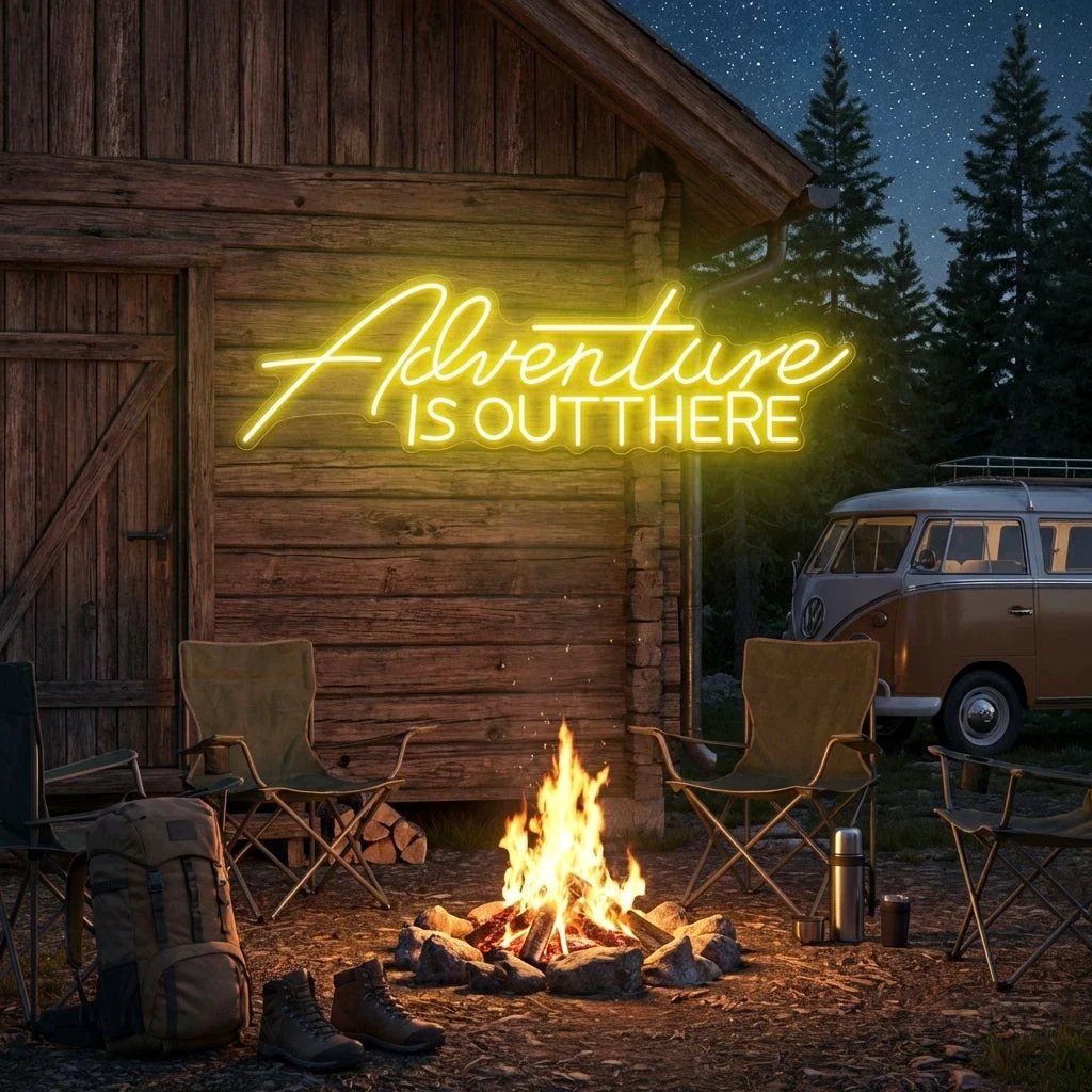 Adventure Is Out There Led Neon Sign Light