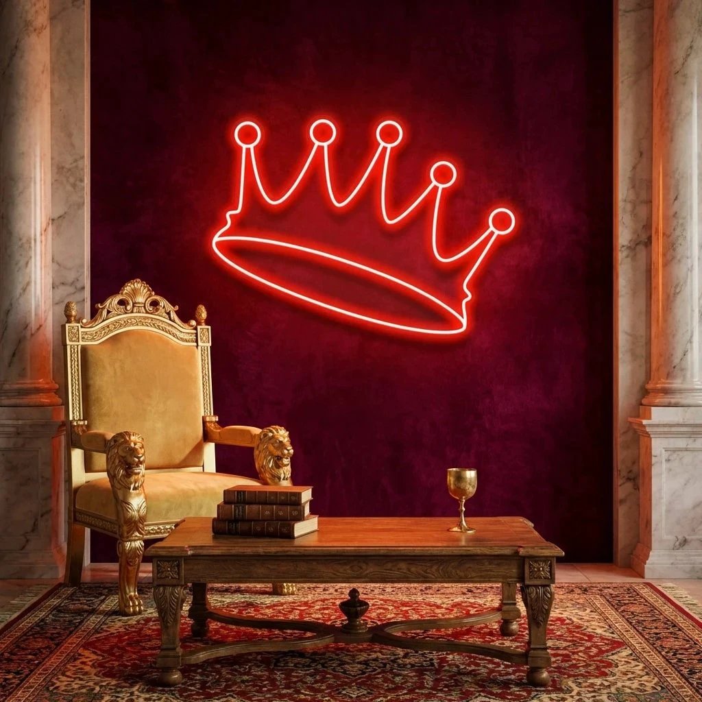 Crow Led Neon Sign Light