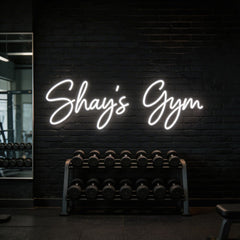 Custom Neon: Shay's Gym