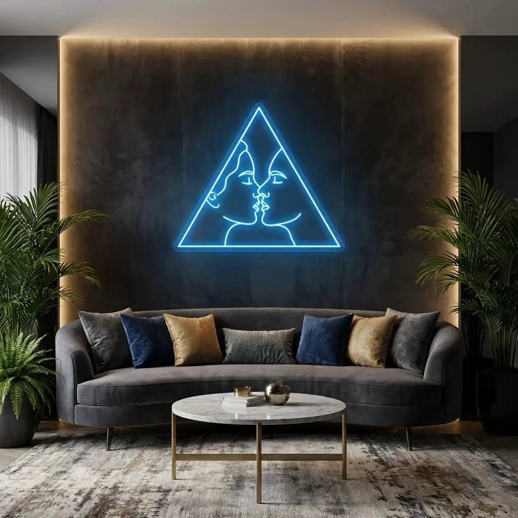 Aesthete Led Neon Sign Light – Blue – view 39