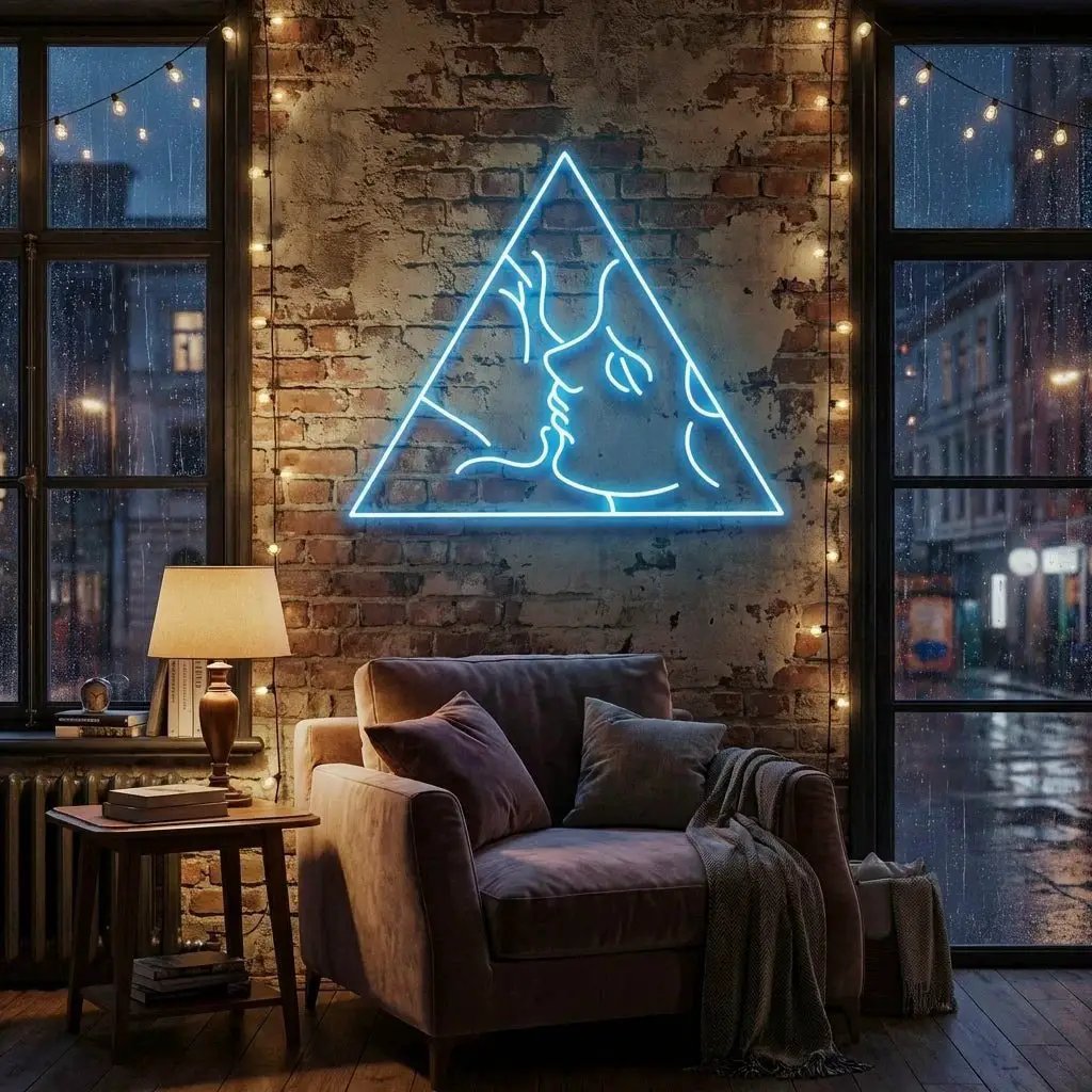 Aesthete Led Neon Sign Light – Light Blue – view 31