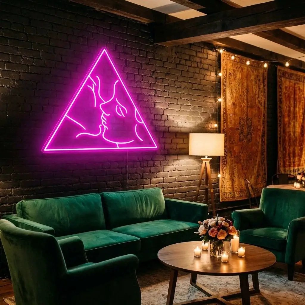 Aesthete Led Neon Sign Light – Hot Pink – view 37