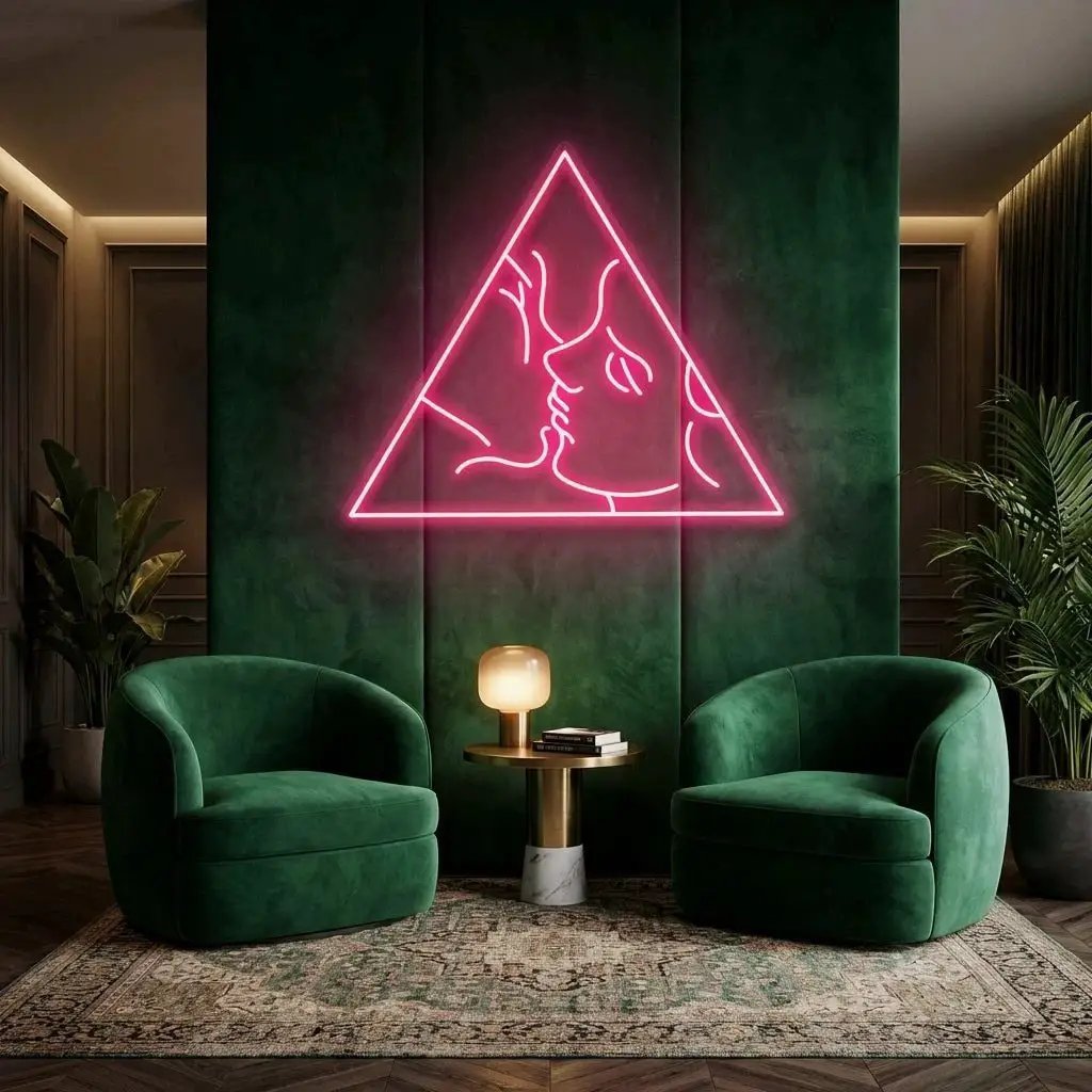 Aesthete Led Neon Sign Light – Hot Pink