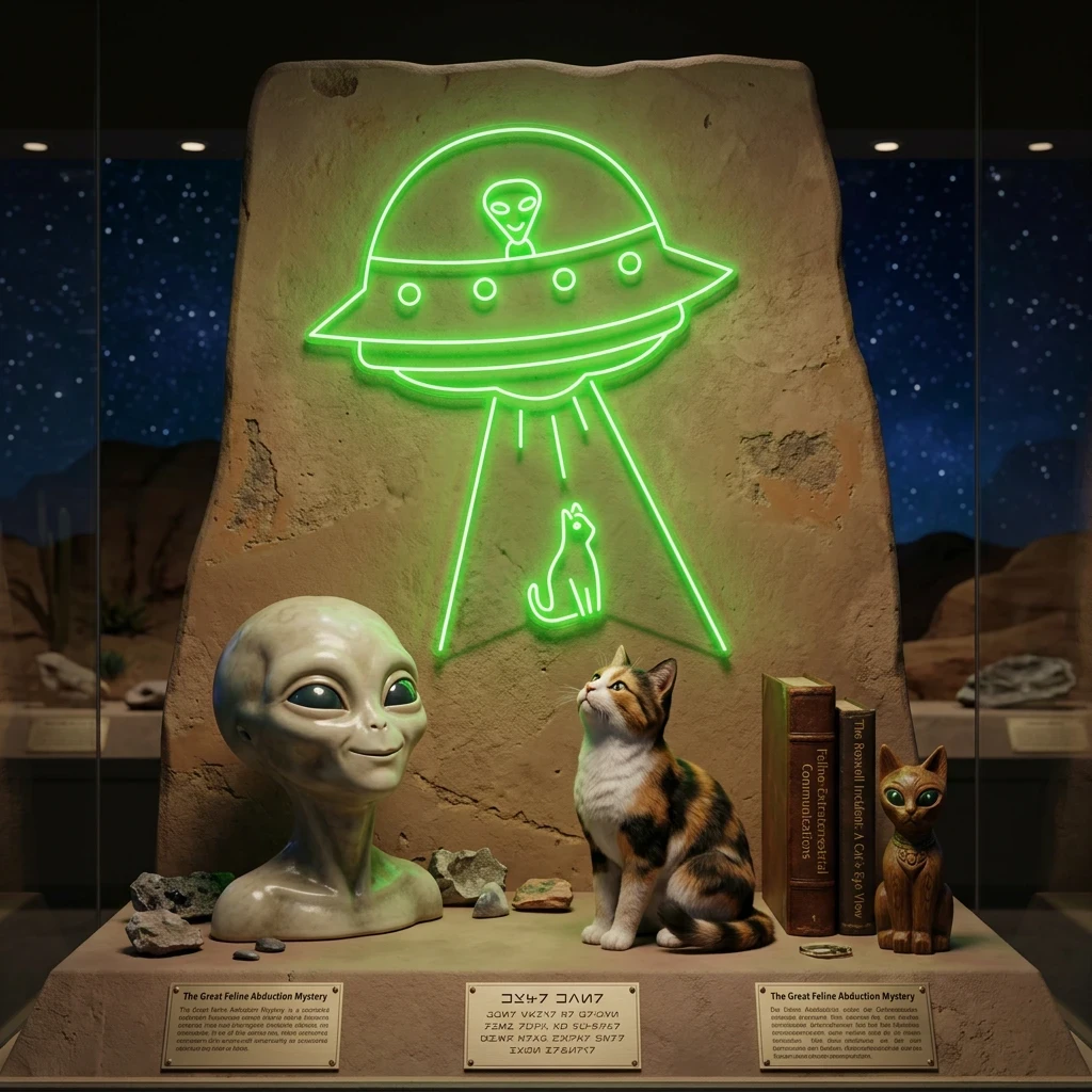 Alien Spaceship Led Neon Sign Light